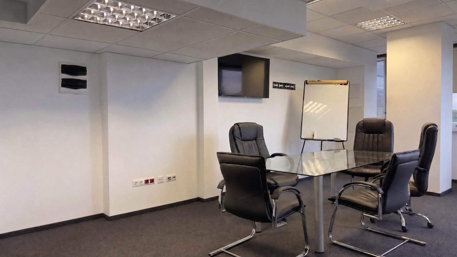Conference room on the office floor
